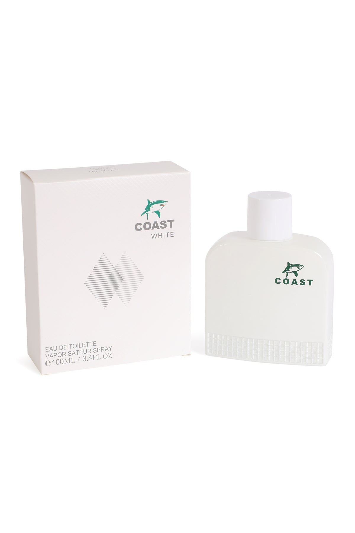 Coast White Spray Cologne Eau De Toilette For Men - 100ML/3.4 FL.OZ.