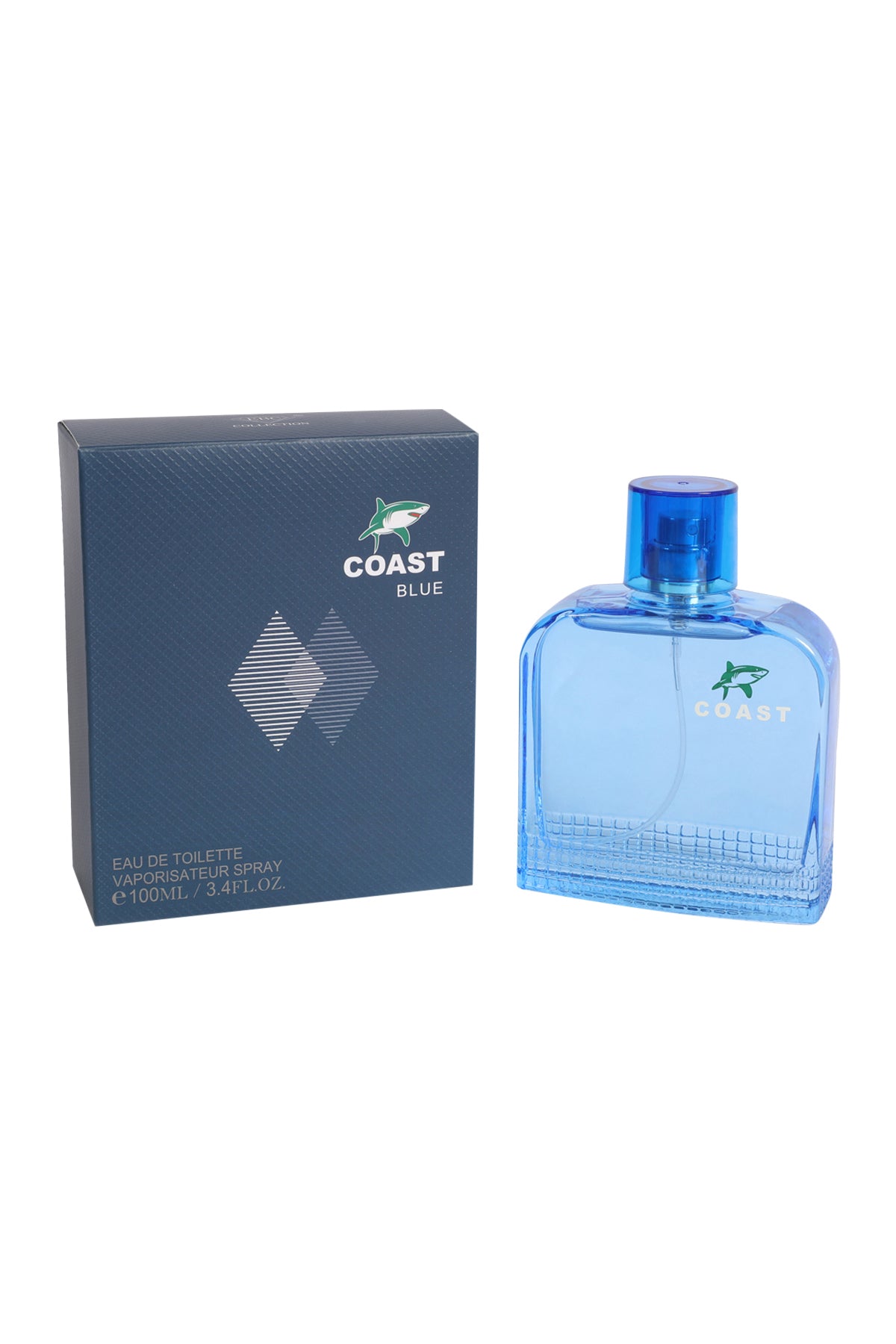 Coast Blue Spray Cologne Eau De Toilette For Men - 100ML/3.4 FL.OZ.