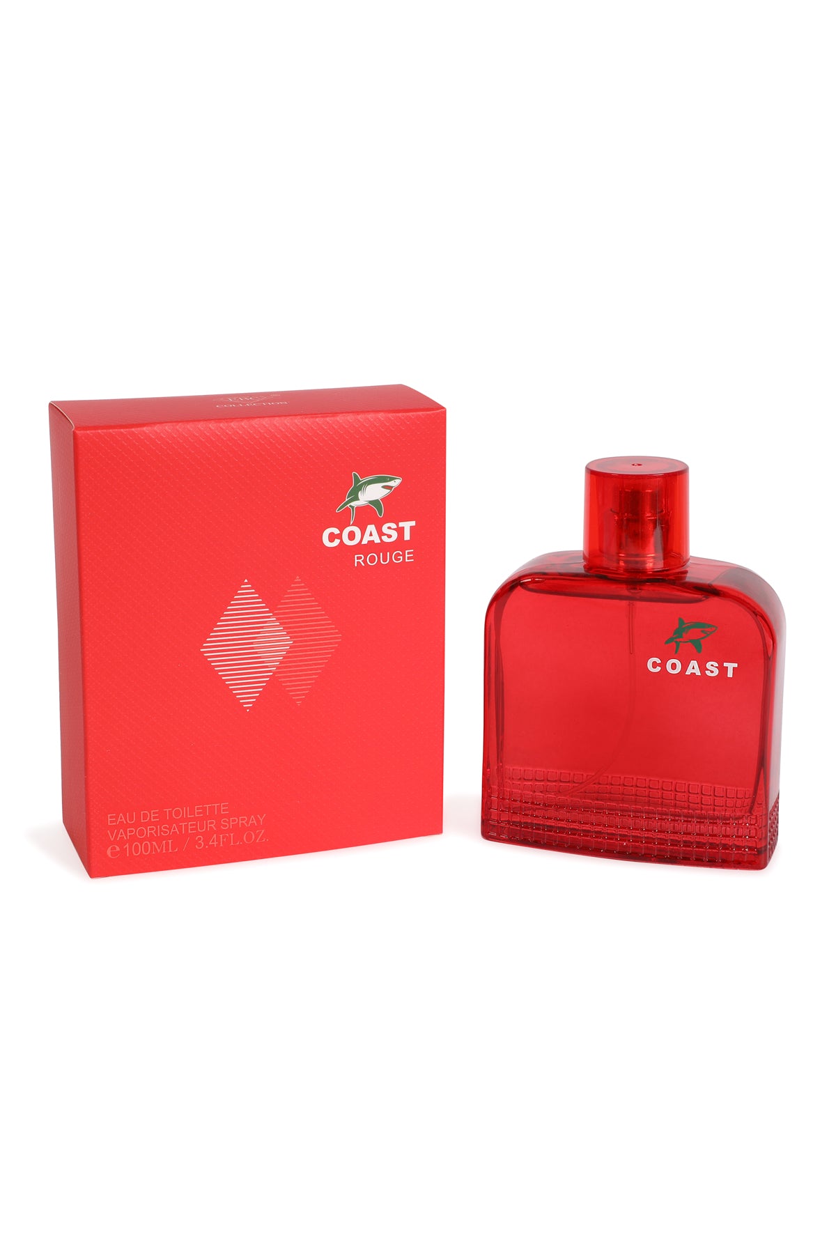Coast Rouge Spray Cologne Eau De Toilette For Men - 100ML/3.4 FL.OZ.