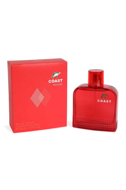 Coast Rouge Spray Cologne Eau De Toilette For Men - 100ML/3.4 FL.OZ.