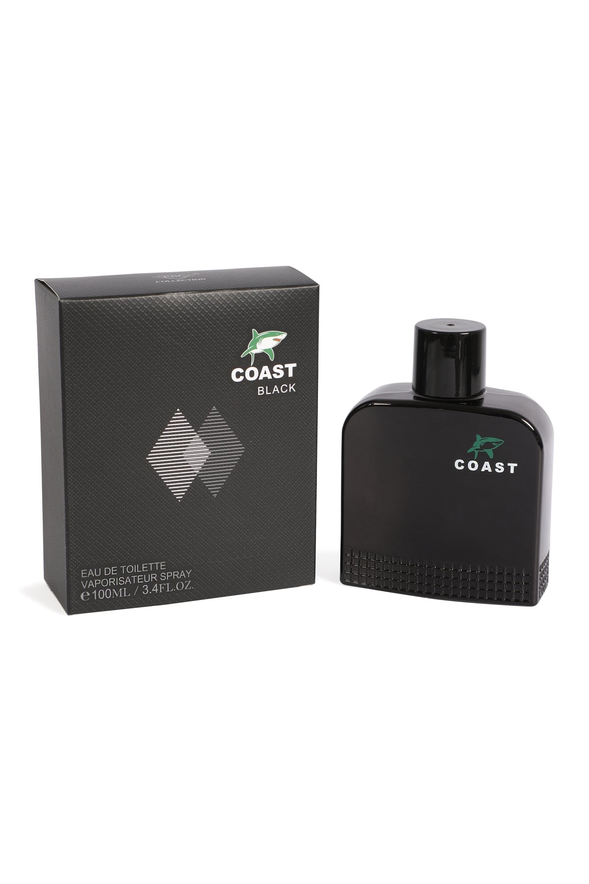 Coast Black Spray Cologne Eau De Toilette For Men - 100ML/3.4 FL.OZ.