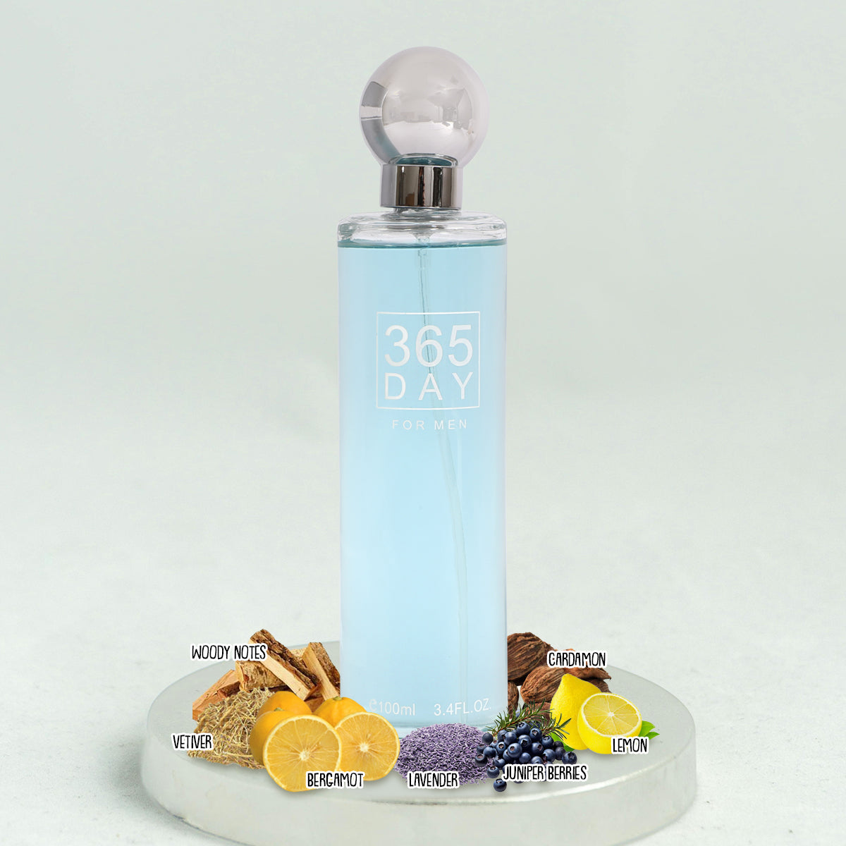 365 Days Spray Cologne Eau De Toilette For Men - 100ML/3.4 FL.OZ.