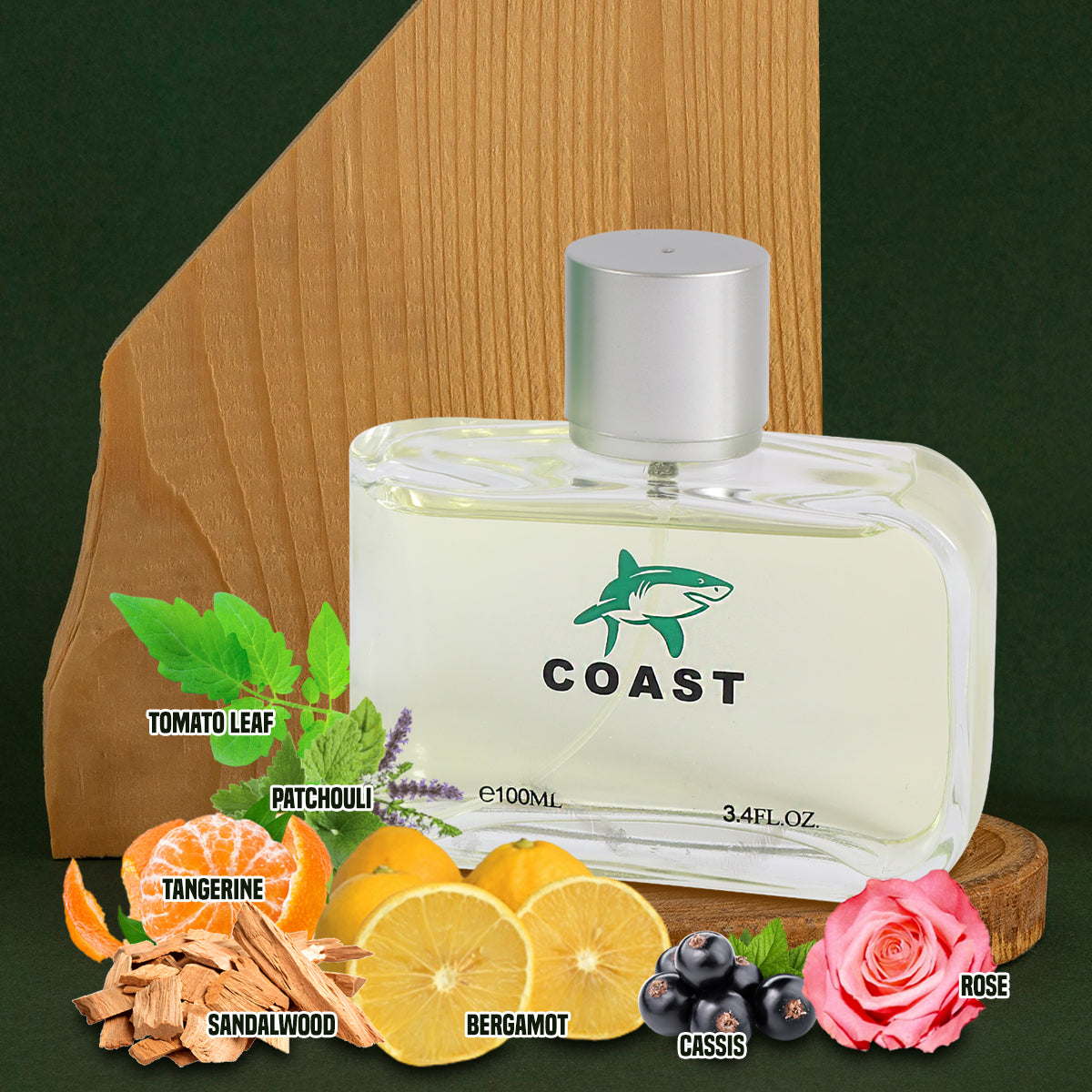 Coast Spray Cologne Eau De Toilette For Men - 100ML/3.4 FL.OZ.
