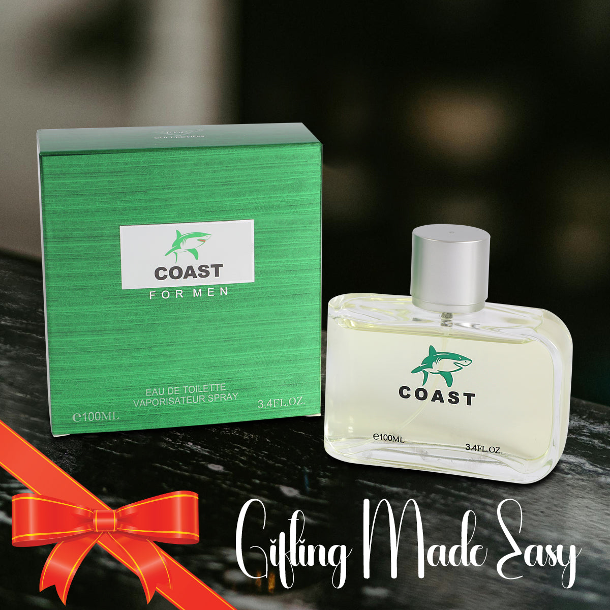 Coast Spray Cologne Eau De Toilette For Men - 100ML/3.4 FL.OZ.