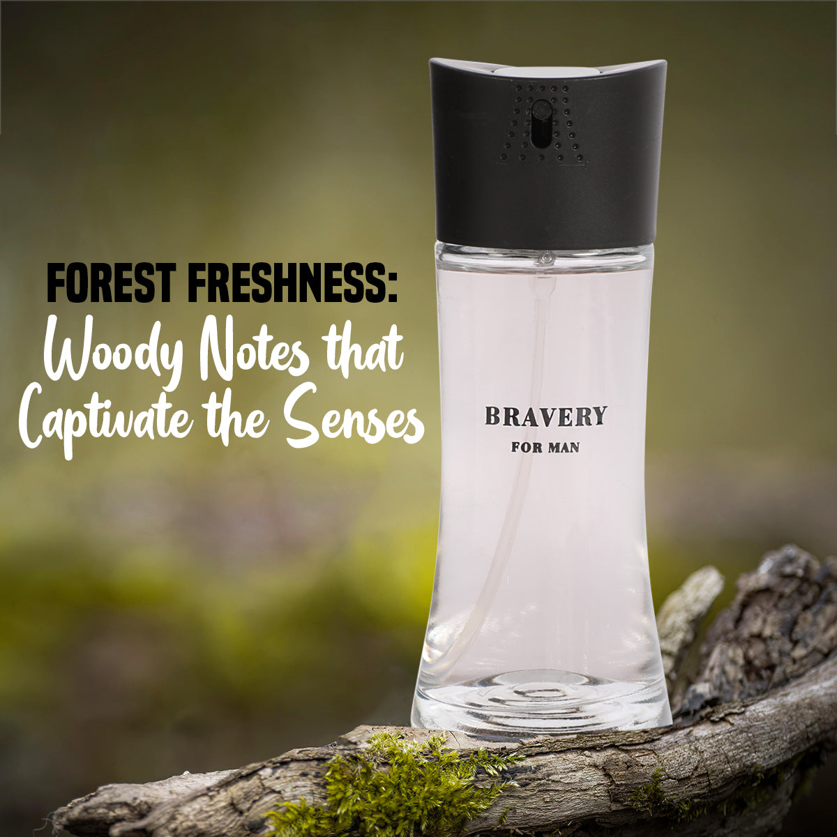 Bravery Spray Cologne Eau De Toilette For Men - 100ML/3.4 FL.OZ.