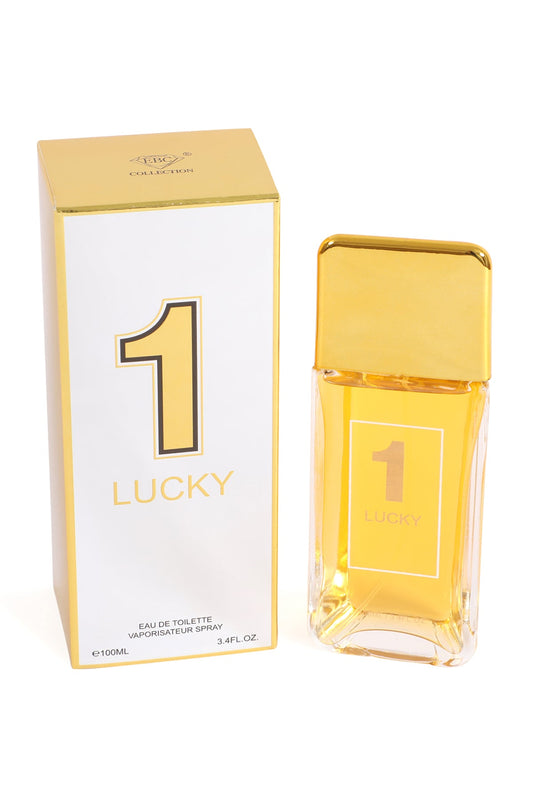 Lucky 1 Spray Cologne Eau De Toilette For Men - 100ML/3.4 FL.OZ.