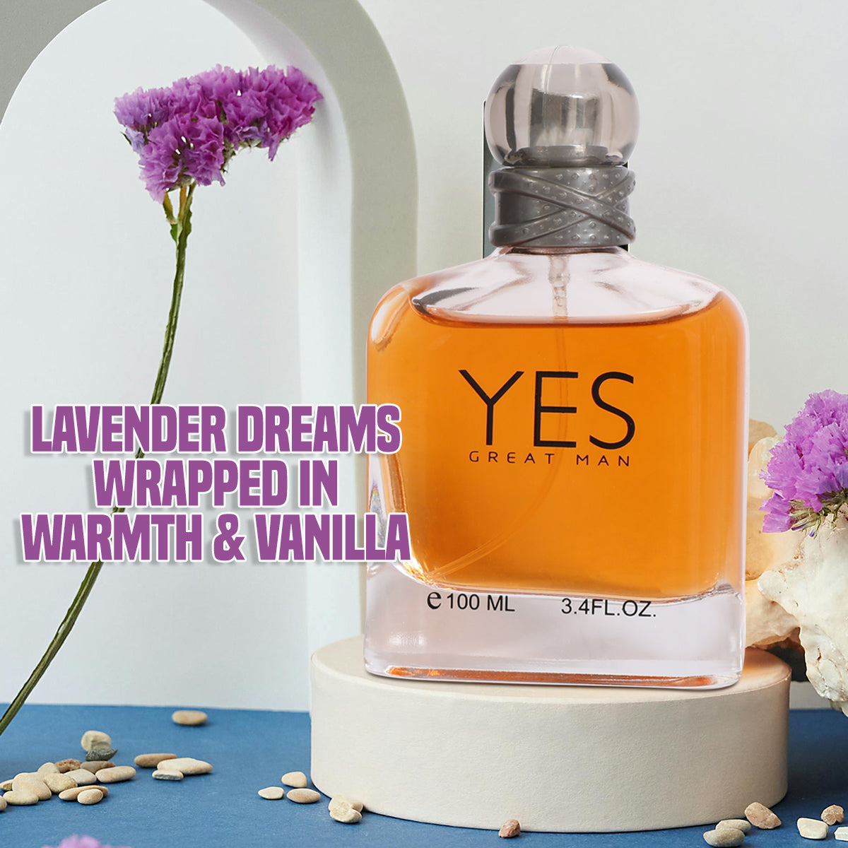 Yes Great Man Spray Cologne Eau De Toilette For Men - 100ML/3.4 FL.OZ.