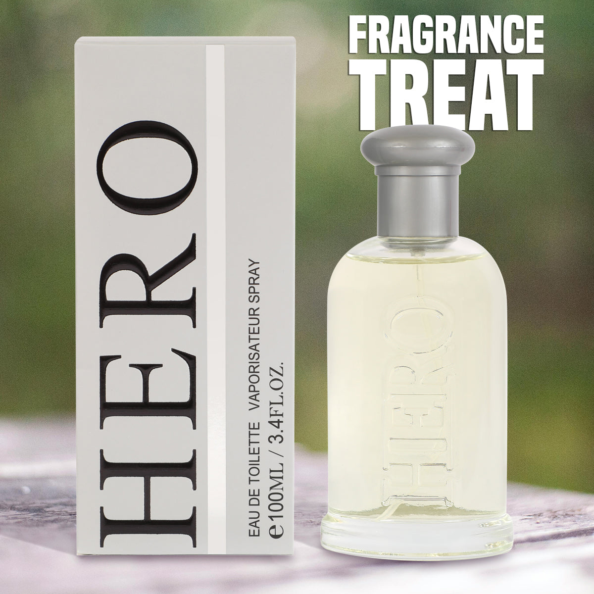 Hero Spray Perfume Eau De Toilette For Men - 100ML/3.4 FL.OZ.