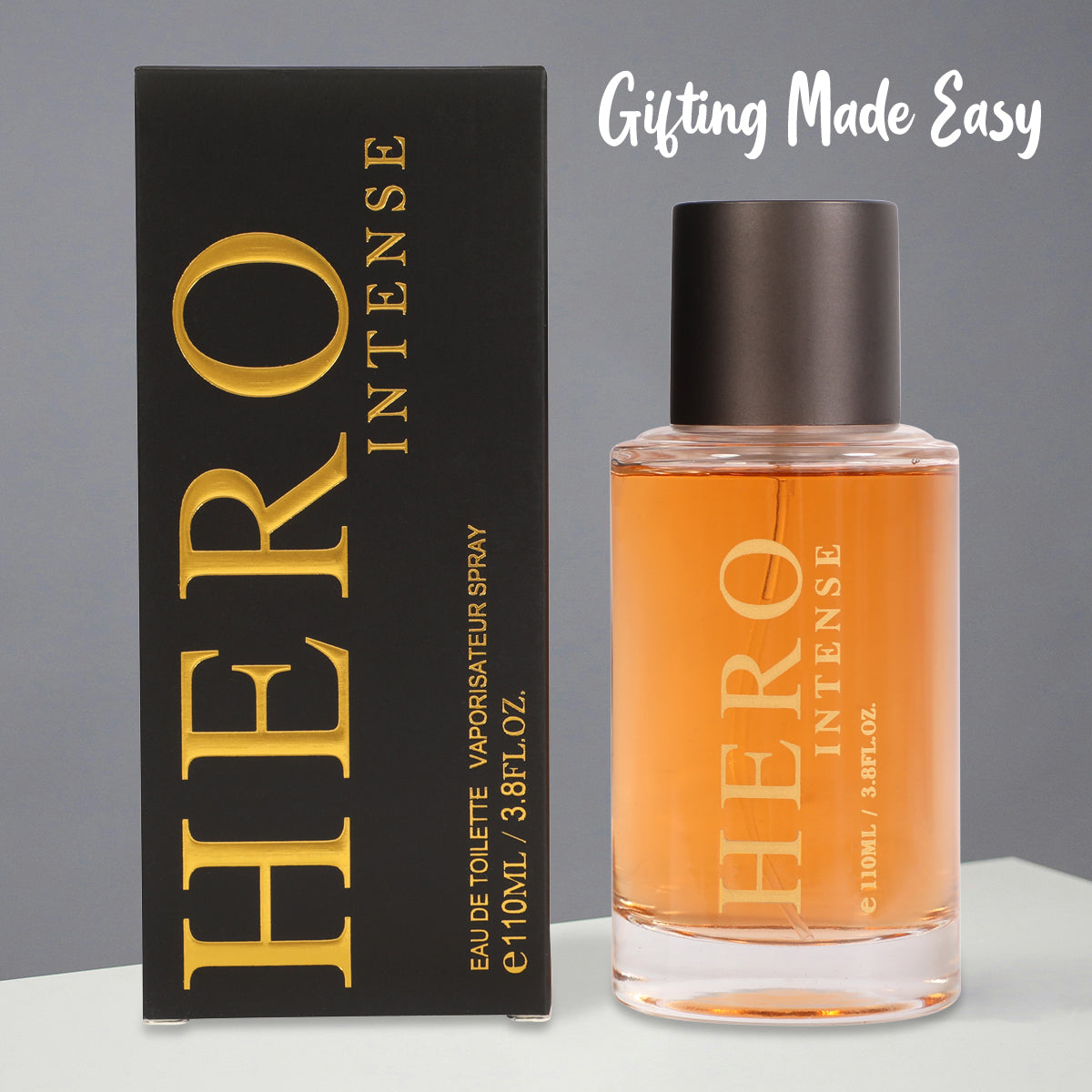 Hero Intense Spray Perfume Eau De Toilette For Men - 100ML/3.8 FL.OZ.