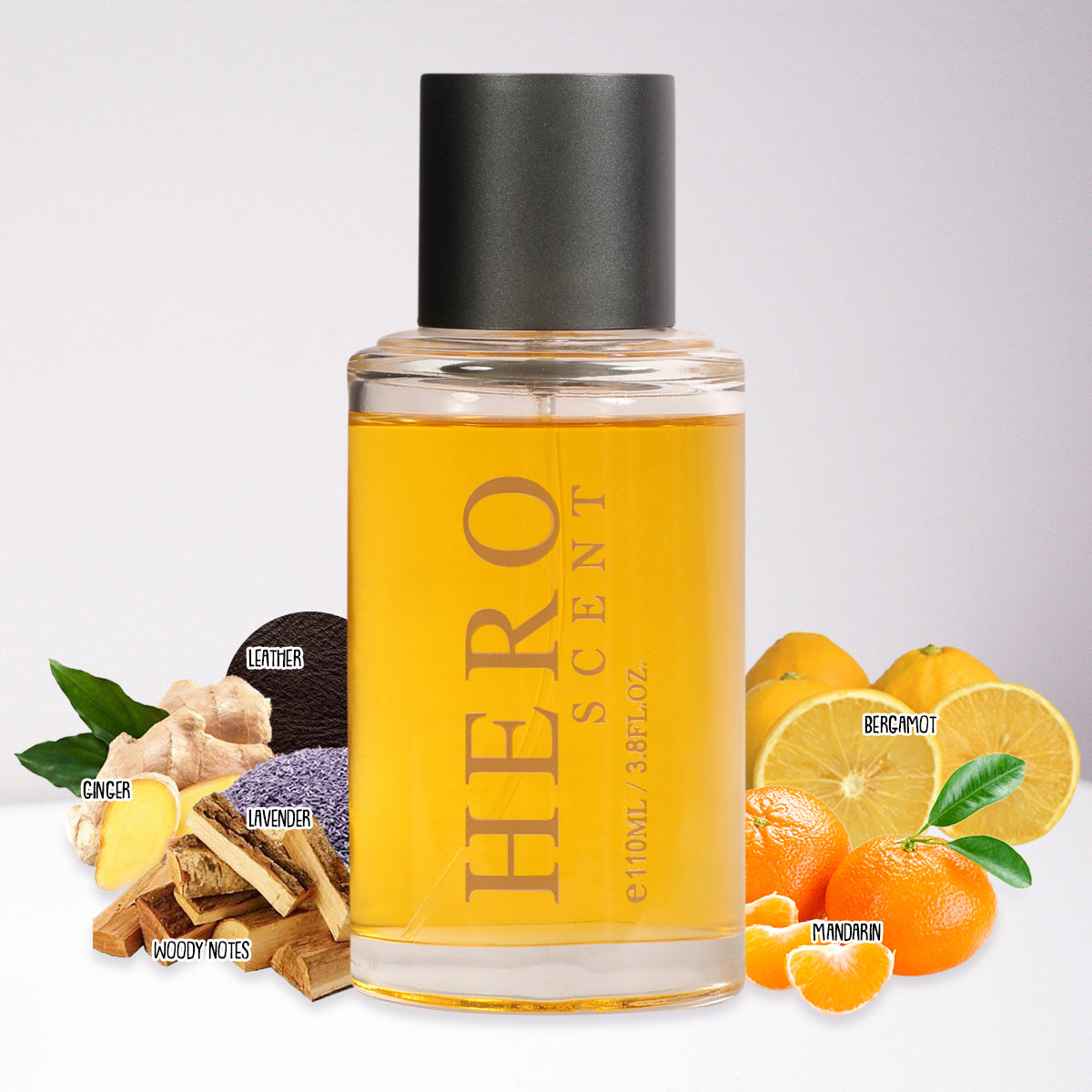 Hero Scent Spray Perfume Eau De Toilette For Men - 100ML/3.8 FL.OZ.
