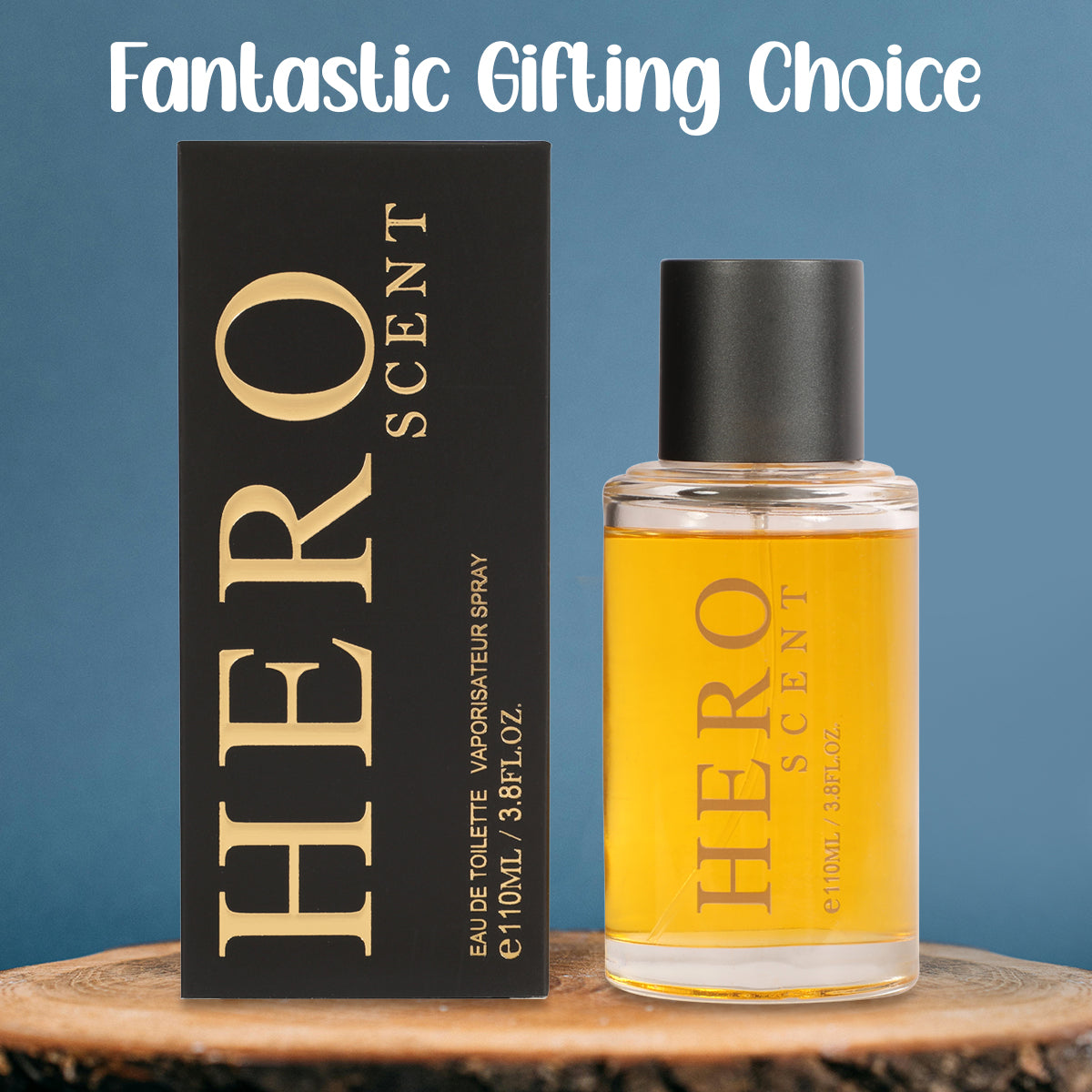 Hero Scent Spray Perfume Eau De Toilette For Men - 100ML/3.8 FL.OZ.