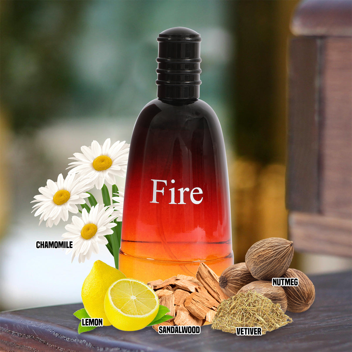 Fire Spray Cologne Eau De Toilette For Men - 100ML/3.4 FL.OZ.