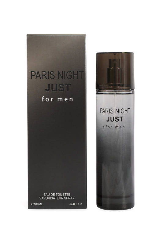 Paris Night Just For Men Spray Cologne Eau De Toilette For Men - 100ML/3.4 FL.OZ.