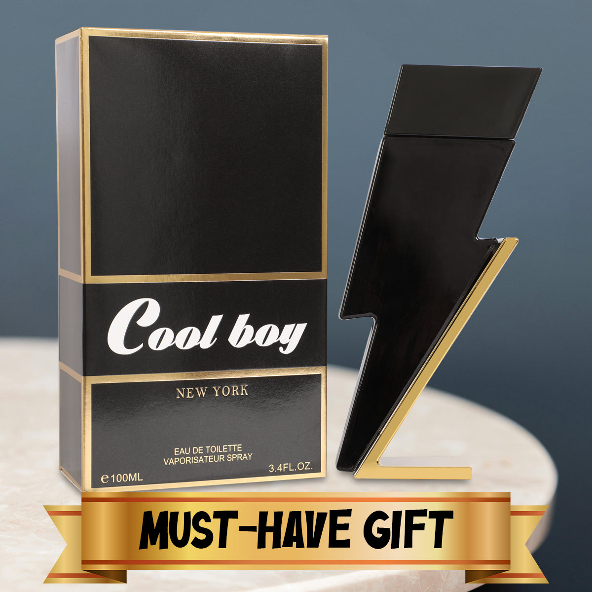 Cool Boy Spray Cologne Eau De Toilette For Men - 100ML/3.4 FL.OZ