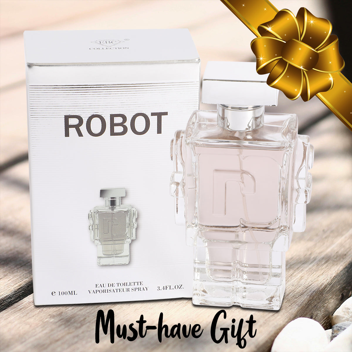 Robot Spray Cologne Eau De Toilette For Men - 100ML/3.4 FL.OZ.