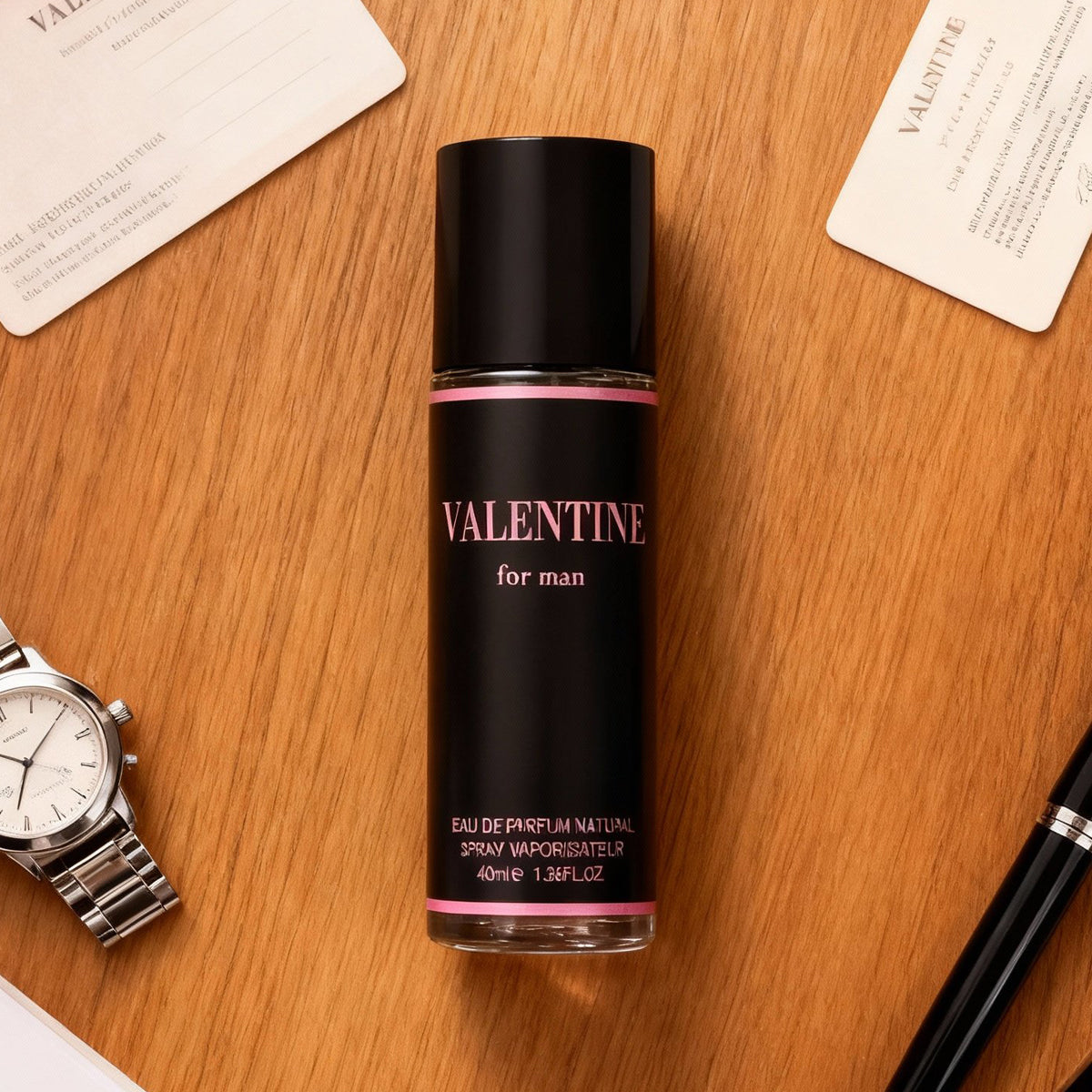 Valentine Spray Perfume Eau De Parfum For Men - 40ML/1.36FL.OZ.