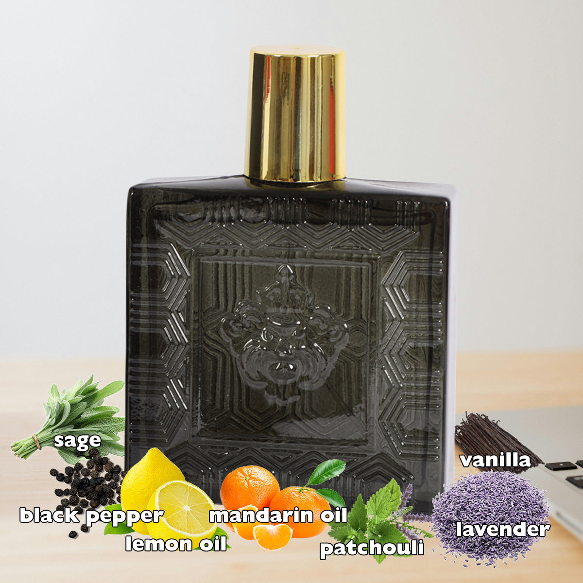 Lion Versatile Black Flame Spray Cologne Eau De Toilette For Men - 100ML/3.4 FL.OZ