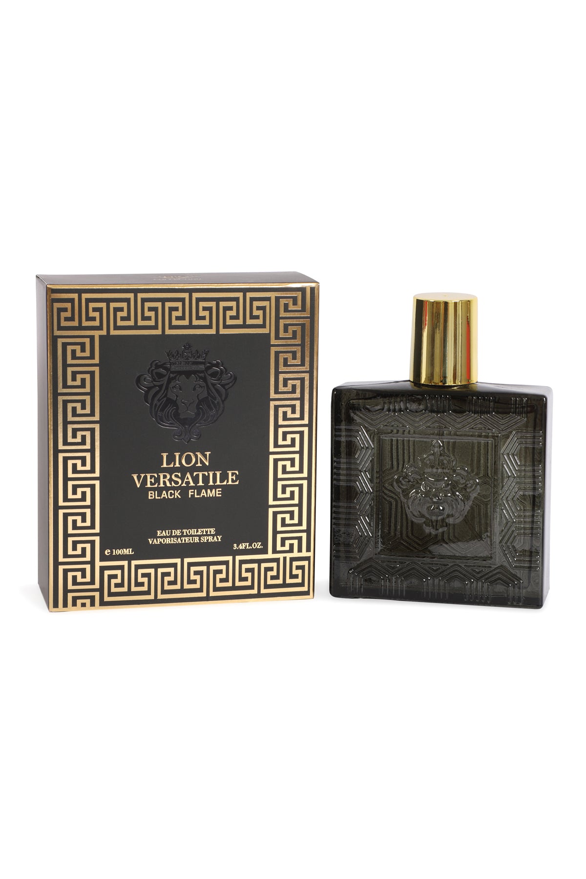 Lion Versatile Black Flame Spray Cologne Eau De Toilette For Men - 100ML/3.4 FL.OZ