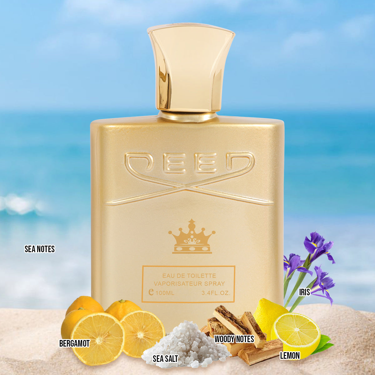 King-D Millesime Imperial Spray Cologne Eau De Toilette For Men- 100ML/3.4 FL.OZ.