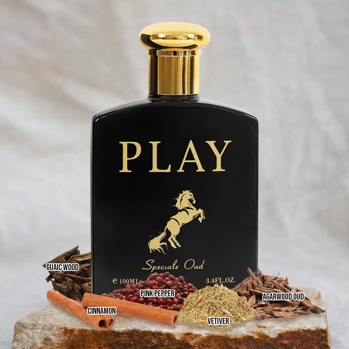 Play Special Oud Spray Cologne Eau De Toilette For Men - 100ML/3.4 FL.OZ.