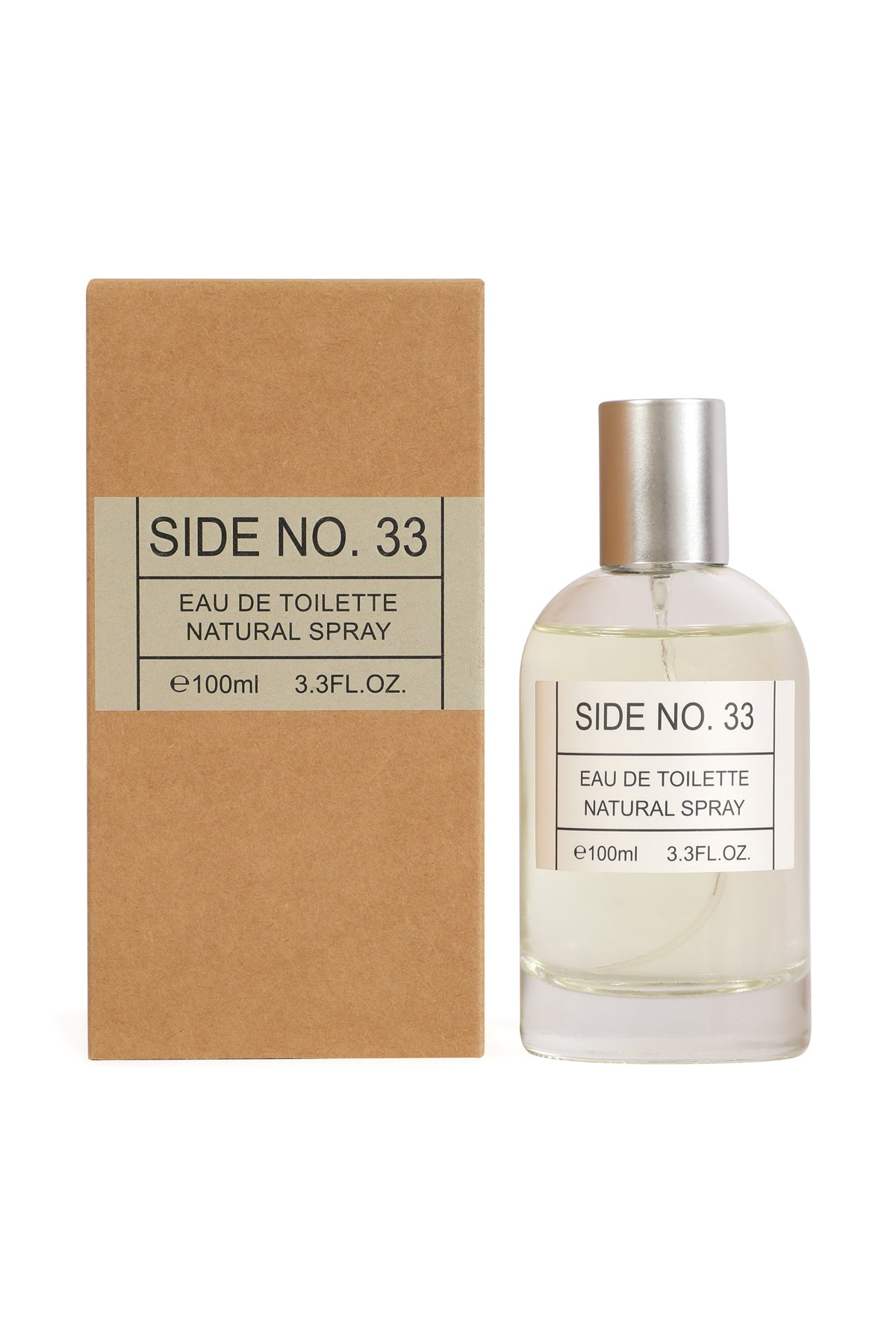 Side No.33 Spray Perfume Eau De Toilette For Men & Women - 100ML/3.3 FL.OZ./3PCS