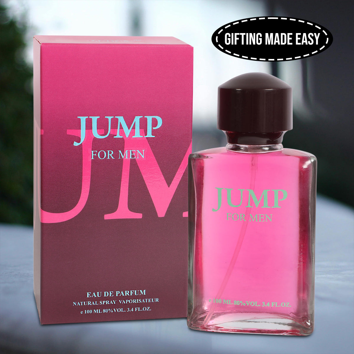 Jump Spray Cologne Eau De Parfum For Men - 100ML/3.4 FL.OZ.