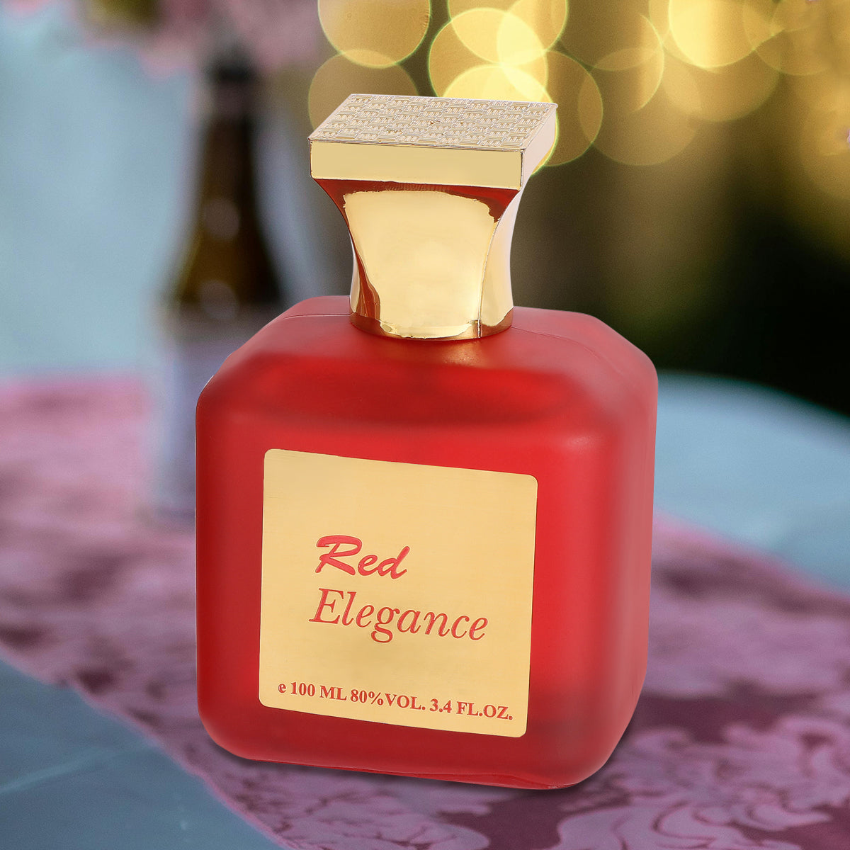 Red Elegance Spray Perfume Eau De Parfum For Women - 100ML/3.4 FL.OZ