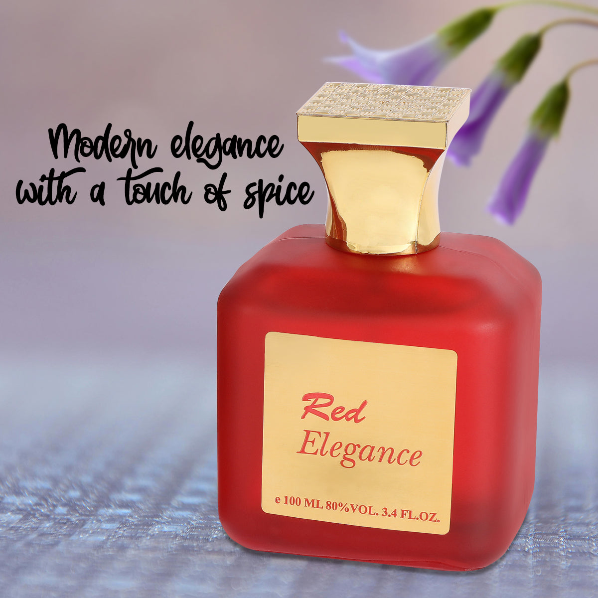 Red Elegance Spray Perfume Eau De Parfum For Women - 100ML/3.4 FL.OZ