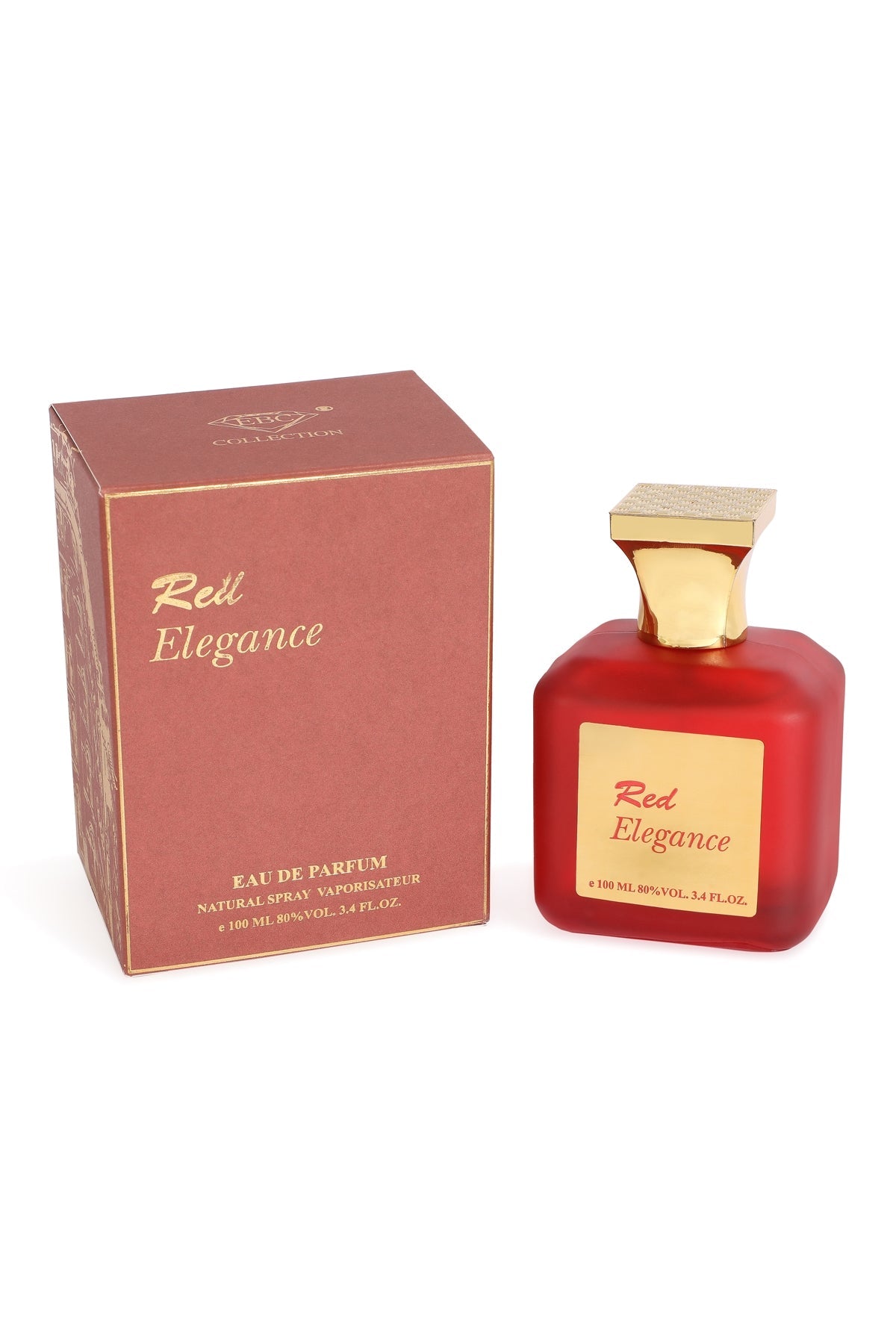 Red Elegance Spray Perfume Eau De Parfum For Women - 100ML/3.4 FL.OZ