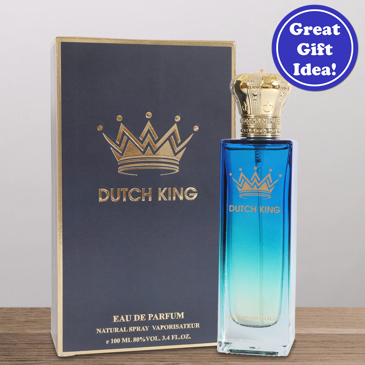 Dutch King Spray Cologne Eau De Parfum For Men - 100ML/3.4 FL.OZ.