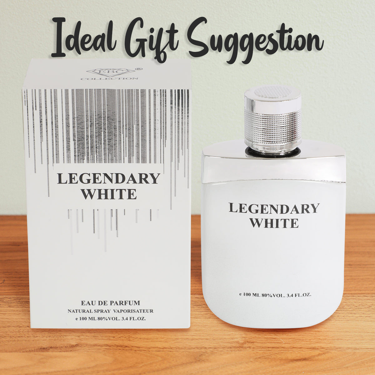 Legendary White Spray Cologne Eau De Parfum For Men - 100ML/3.4 FL.OZ.