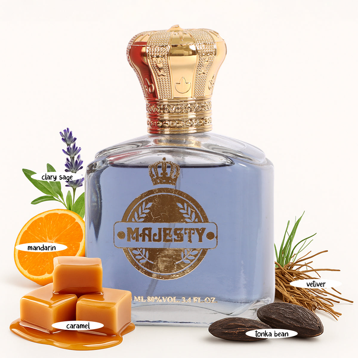 Majesty Spray Perfum Eau De Parfum For Women - 100ML/3.4 FL.OZ.