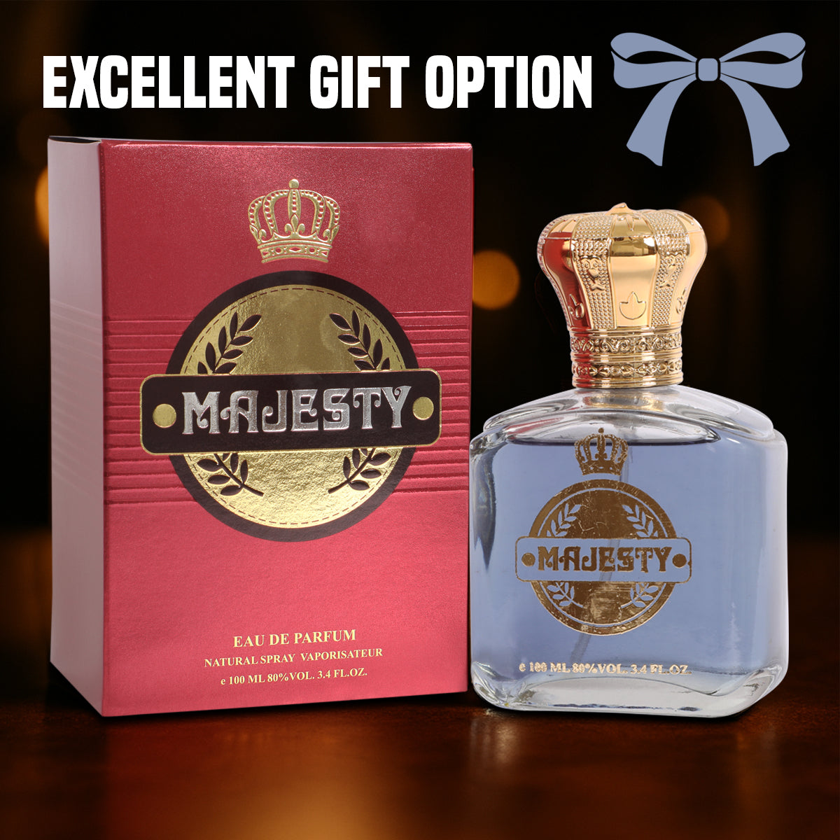 Majesty Spray Perfum Eau De Parfum For Women - 100ML/3.4 FL.OZ.