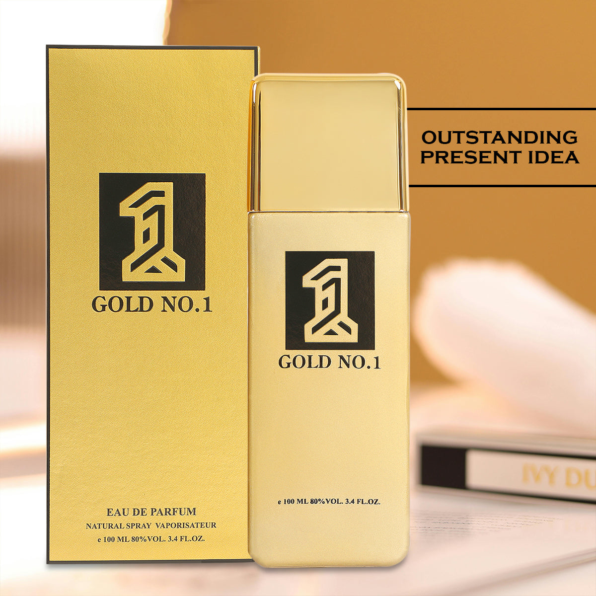 Gold No.1 Spray Cologne Eau De Parfum For Men - 100ML/3.4 FL.OZ.