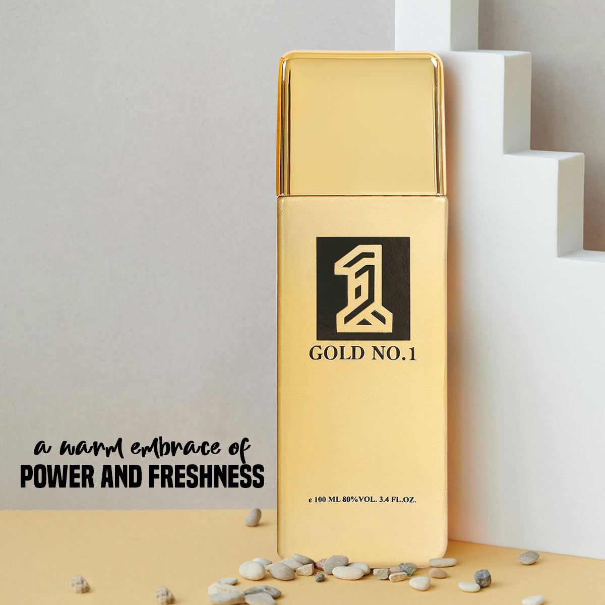 Gold No.1 Spray Cologne Eau De Parfum For Men - 100ML/3.4 FL.OZ.