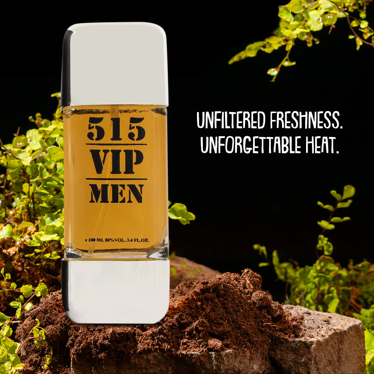515 Vip Men Spray Perfume Eau De Parfum For Men - 100ML/3.4 FL.OZ.