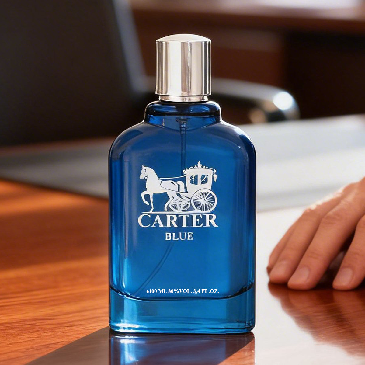 Carter Blue Spray Perfume Eau De Parfum For Men - 100ML/3.4FL.OZ.