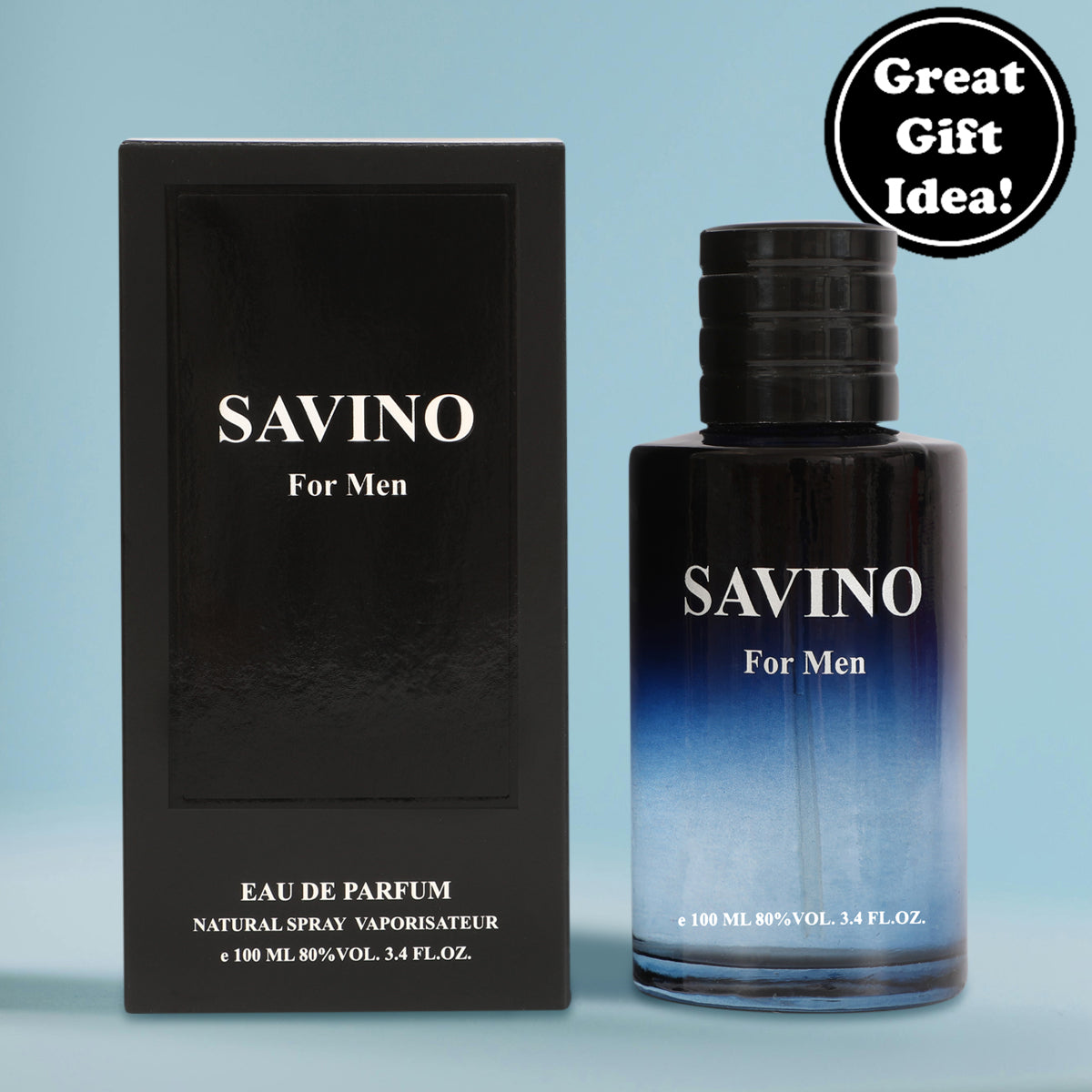 Savino For Spray Perfume Eau De Parfum For Men - 100ML/3.4FL.OZ.