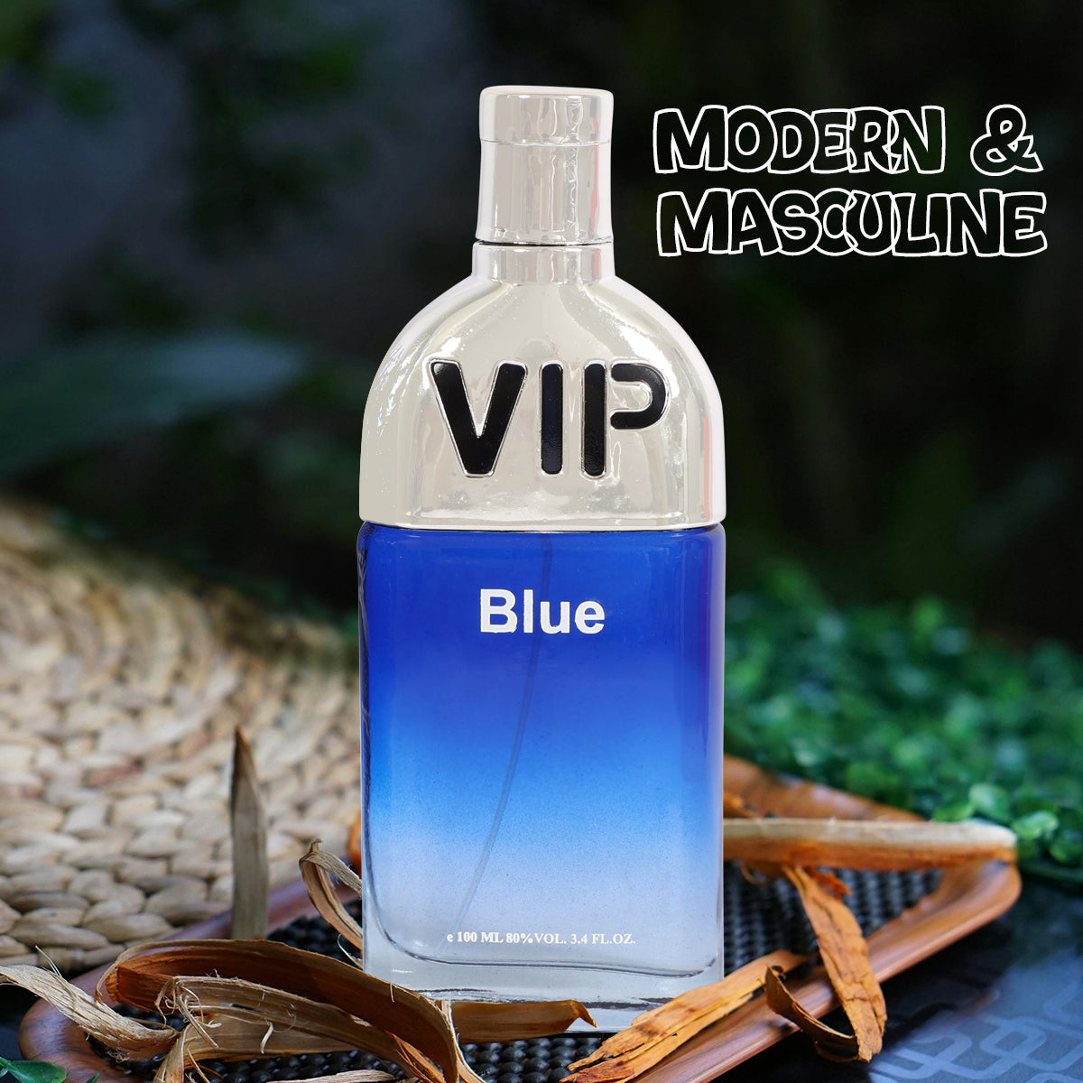 VIP Blue Spray Perfume Eau De Parfum For Men - 100ML/3.4FL.OZ.