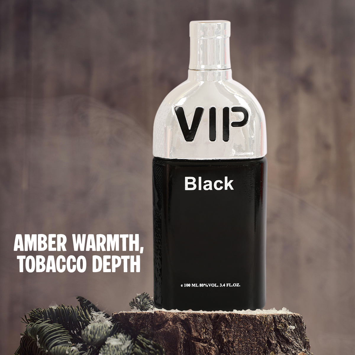 VIP Black Spray Perfume Eau De Parfum For Men - 100ML/3.4FL.OZ.