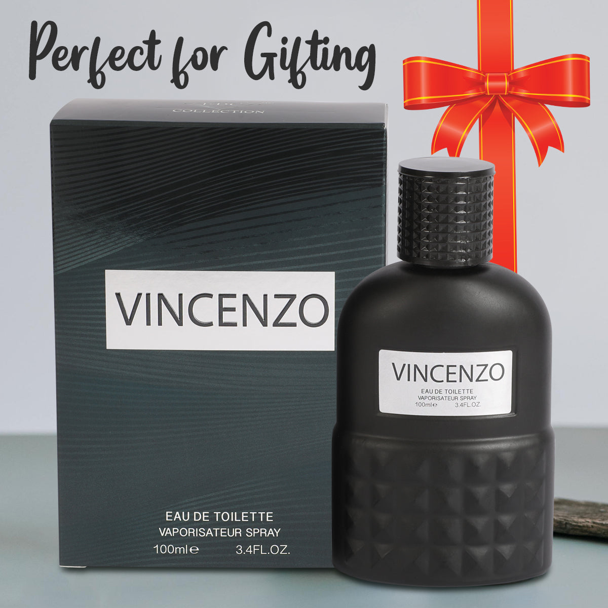 Vincenzo Spray Cologne Eau De Toilette For Men - 100ML/3.4 FL.OZ.