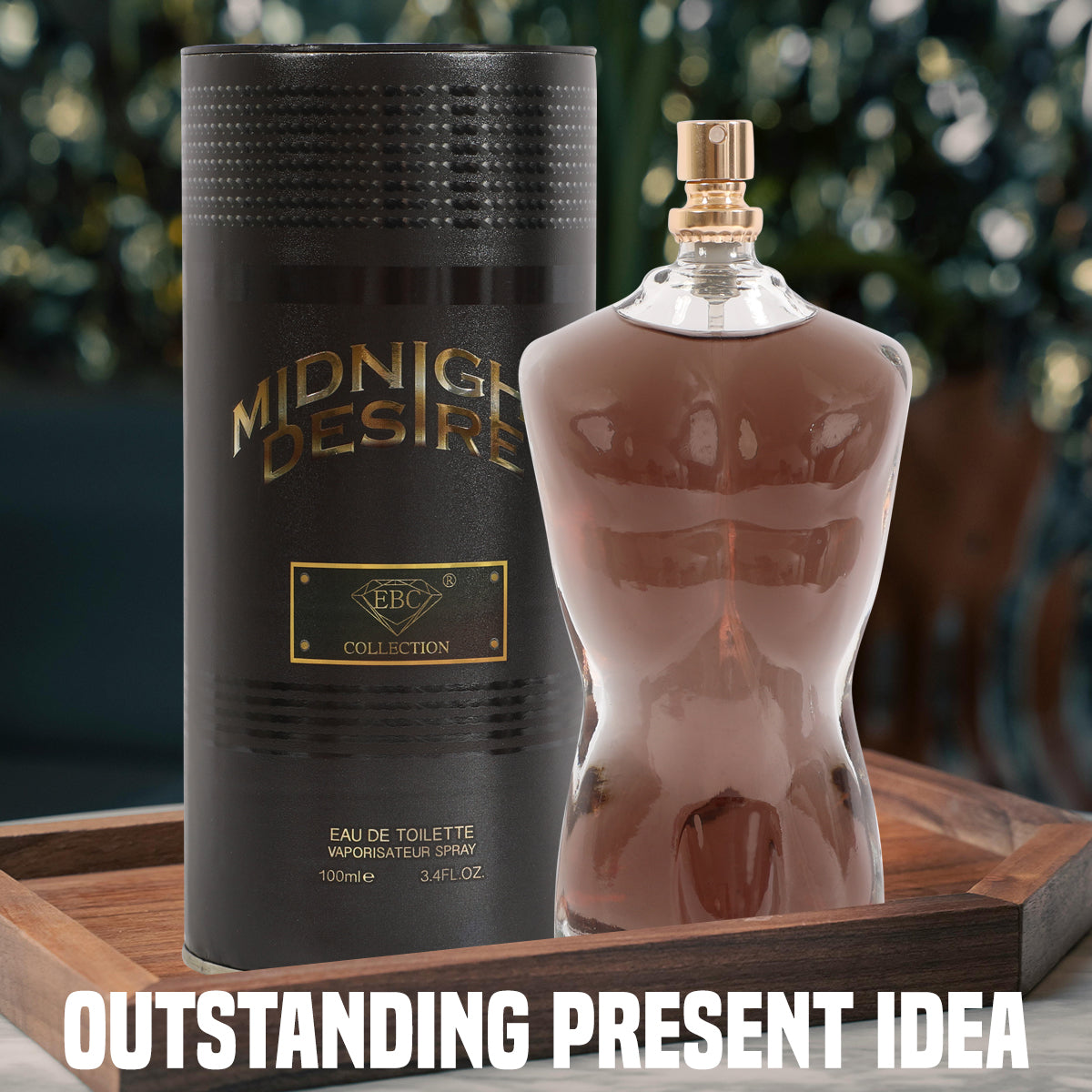 Midnight Desire Spray Cologne Eau De Toilette For Men - 100ML/3.4 FL.OZ.