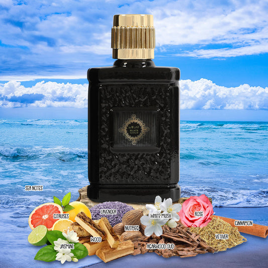 Black Gold Spray Cologne Eau De Toilette For Men - 100ML/3.4 FL.OZ.