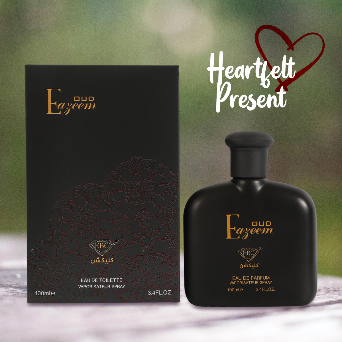 Oud Eazeem Spray Cologne Eau De Toilette For Men - 100ML/3.4 FL.OZ.