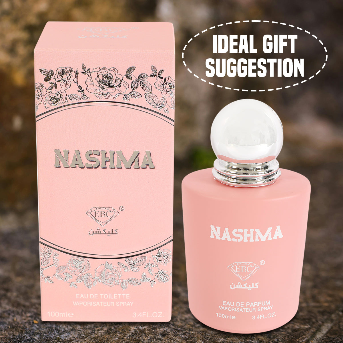 Nashma Spray Perfume Eau De Parfum For Women - 100ML/3.4 FL.OZ.