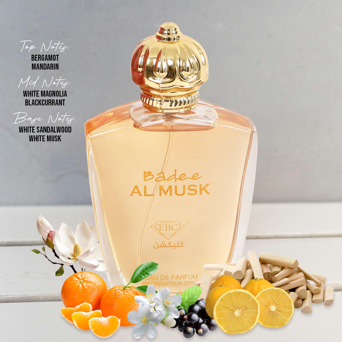 Badee Al Musk Spray Perfume Eau De Parfum For Men And Women - 100ML/3.4FL.OZ.