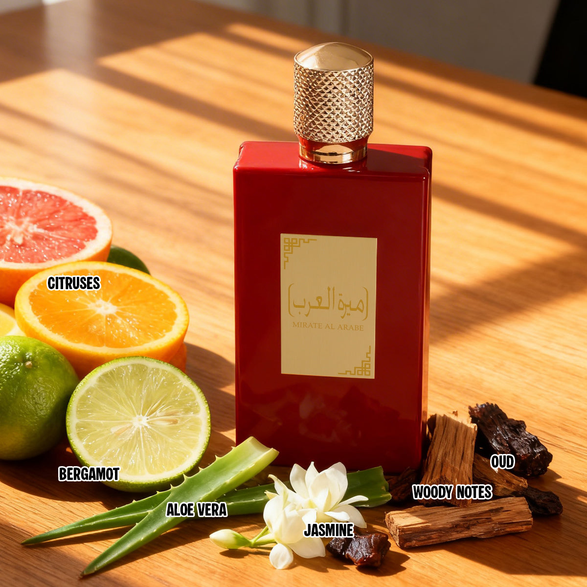 Mirate Al Arabe Spray Perfume Eau De Parfum For Men & Women - 100ML/3.4 FL.OZ.