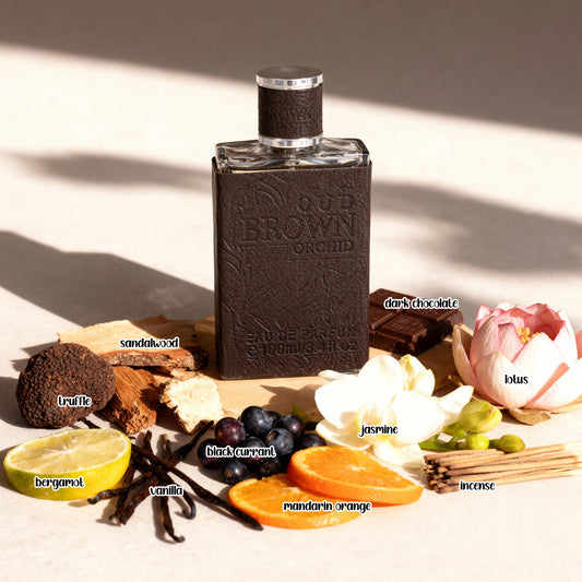 Oud Brown Orchid Spray Perfume Eau De Parfum For Men - 100ML/3.4FL.OZ.