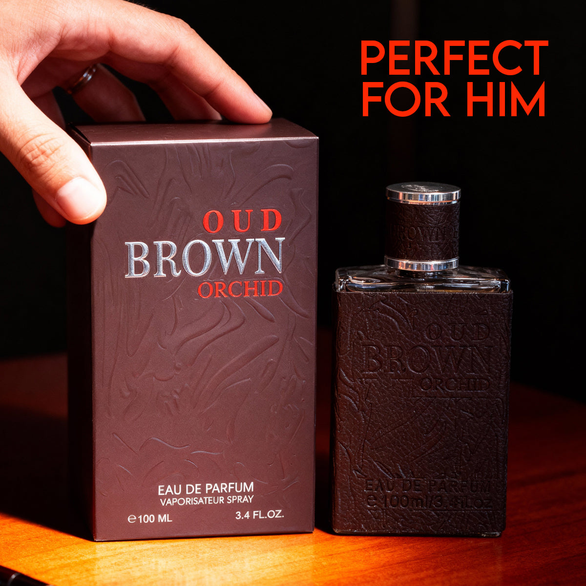 Oud Brown Orchid Spray Perfume Eau De Parfum For Men - 100ML/3.4FL.OZ.