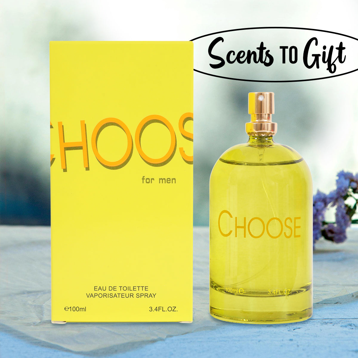 Choose Spray Cologne Eau De Toilette For Men - 100ML/3.4 FL.OZ.